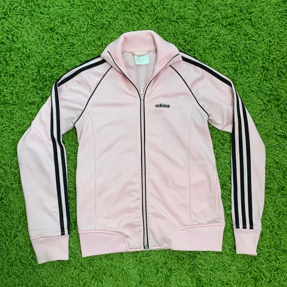 Pink Adidas Track Jacket